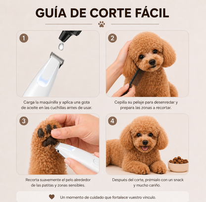 Maquinilla Pro para mascotas